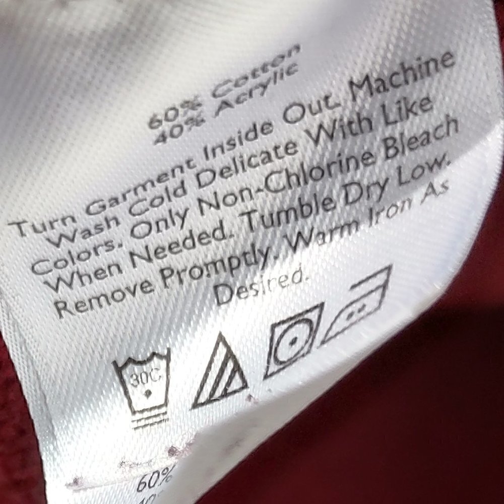 Eddie Bauer Burgundy Women's Sweater Size M - Picture 10 of 10